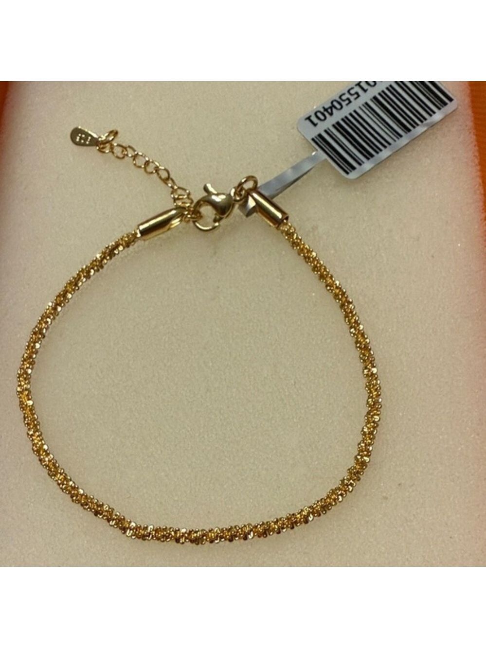 Elegant Stainless steel copper Gold-Tone Women’s Classic gold Bracelet